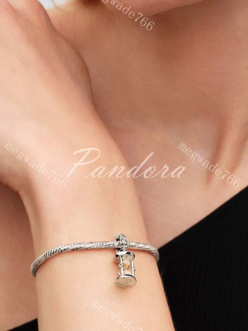 Hourglass Dangle Charm